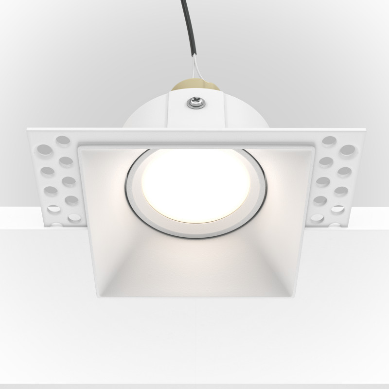 Встраиваемый светильник Maytoni Technical DL042-01-SQ-W