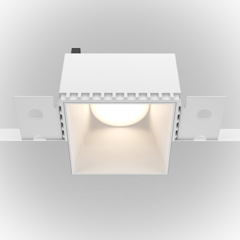 Встраиваемый светильник Maytoni Technical DL051-01-GU10-SQ-W