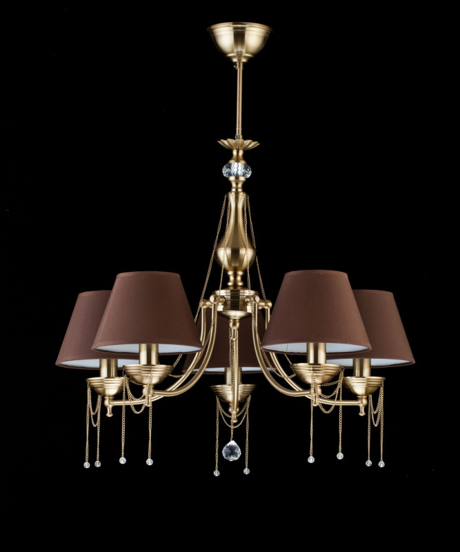 Люстра на штанге Maytoni RC0100-PL-05-R