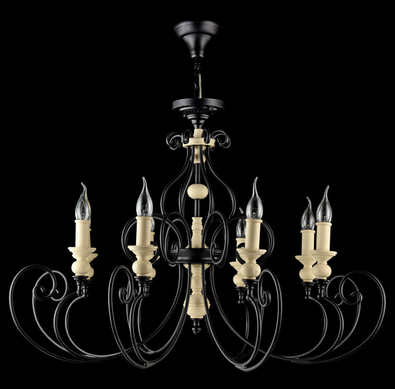 Подвесная люстра Maytoni H631-PL-08-B