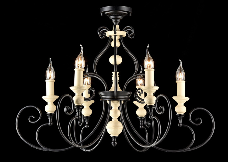 Подвесная люстра Maytoni H631-PL-06-B