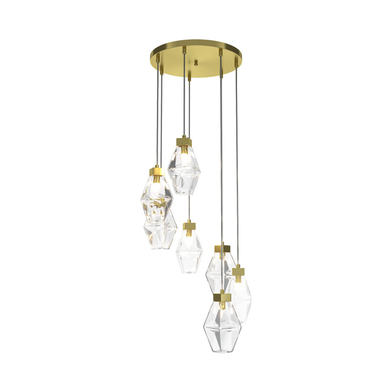 Люстра на штанге Maytoni MOD325PL-07G