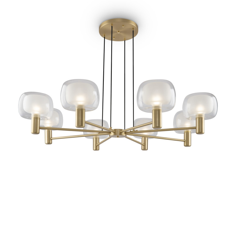 Люстра на штанге Maytoni MOD411PL-08G
