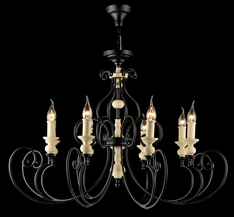 Подвесная люстра Maytoni H631-PL-08-B
