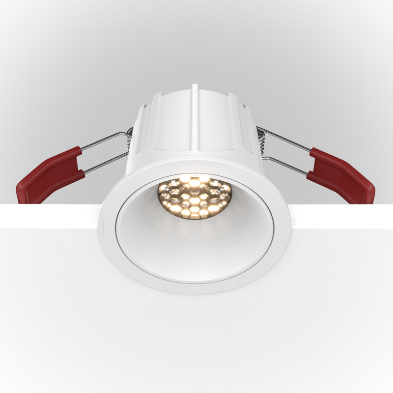 Встраиваемый светильник Maytoni Technical DL043-01-10W3K-D-RD-W