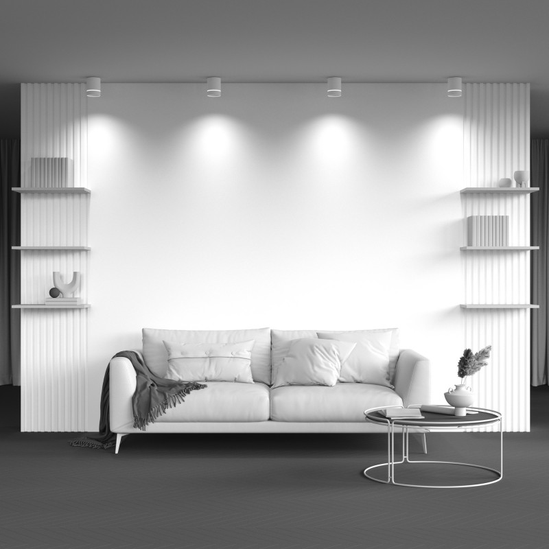 Накладной светильник Maytoni Technical C085CL-9W3K-W