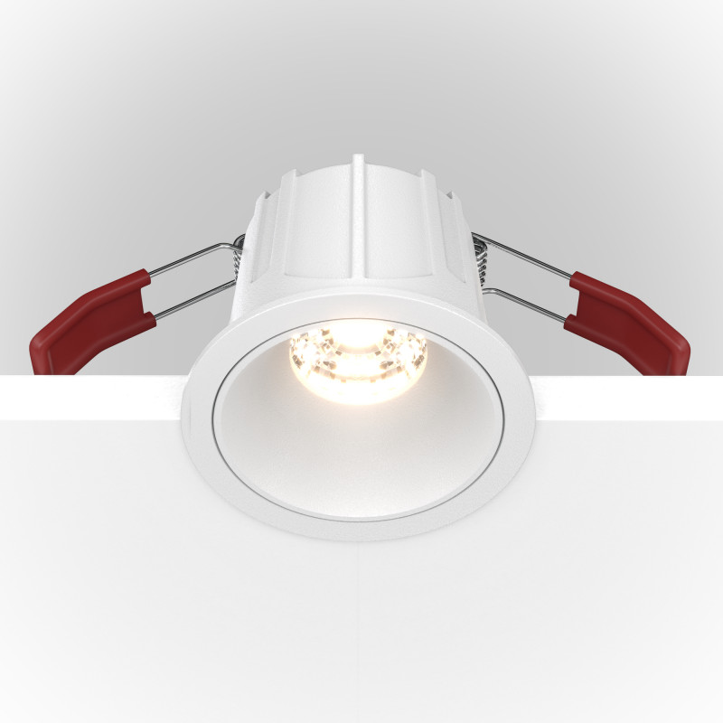 Встраиваемый светильник Maytoni Technical DL043-01-10W3K-D-RD-W