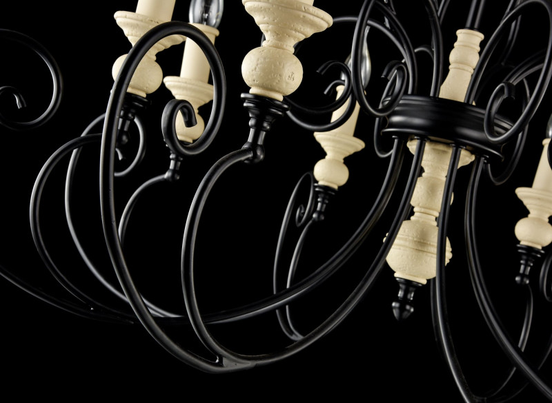 Подвесная люстра Maytoni H631-PL-08-B